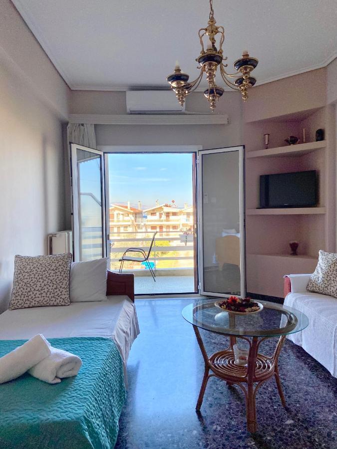 Mpanos Sea Apartment 2 Loutrá Oraías Elénis Eksteriør bilde